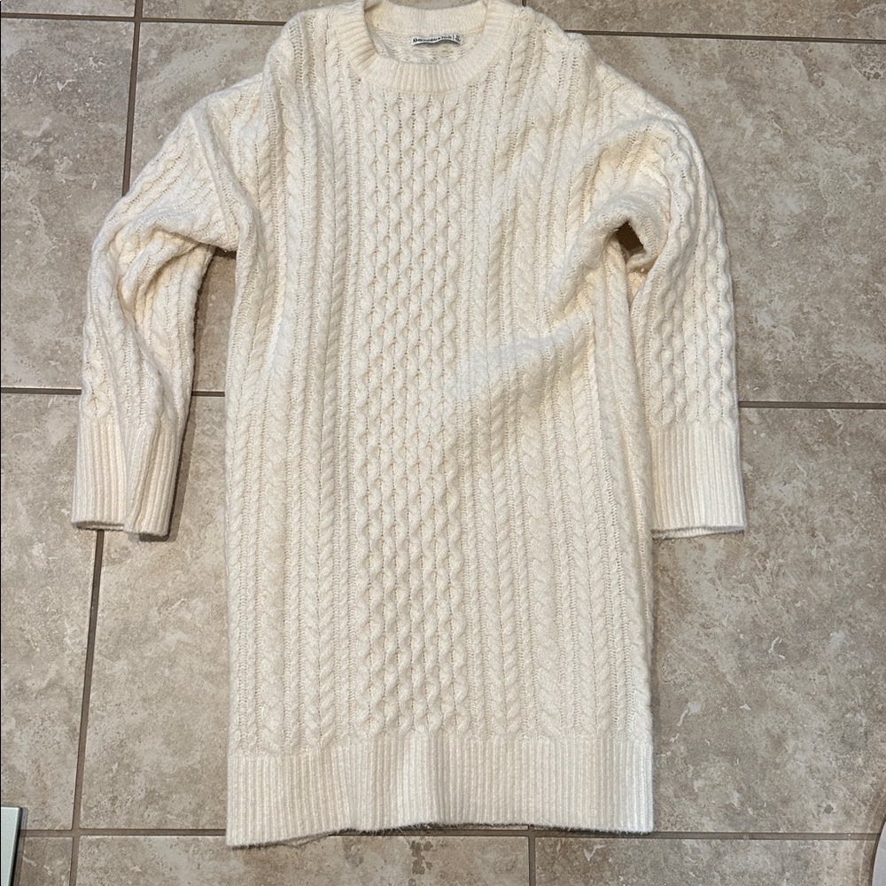 Abercrombie sweater dress small tall